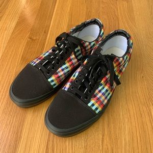 Vans Custom Gingham Old Skool Sneakers